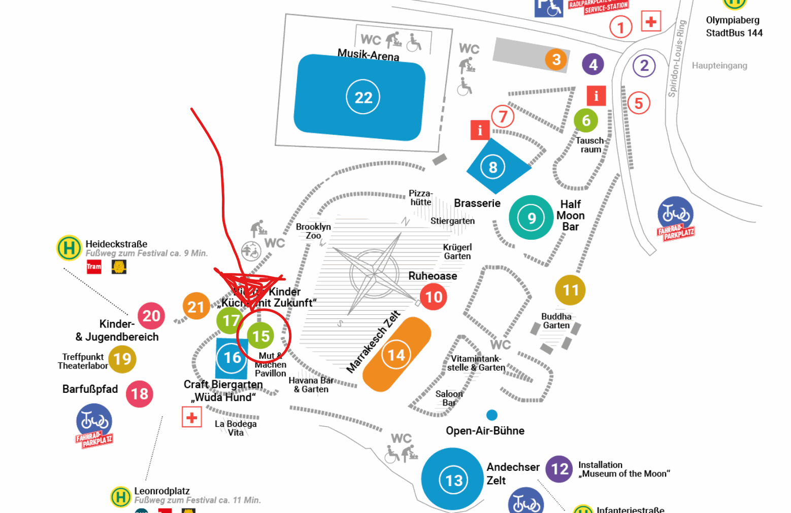 Odoo • Ein Bild mit einer Legende